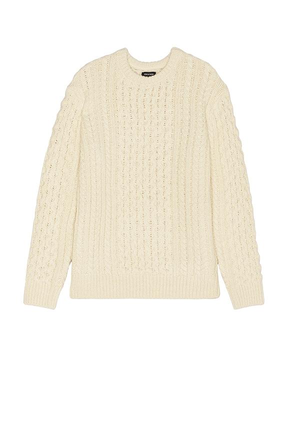 Classic Fisherman's Cable Knit Sweater